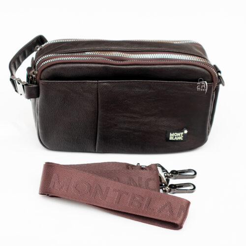 شنطة من مون بلو بلون بني